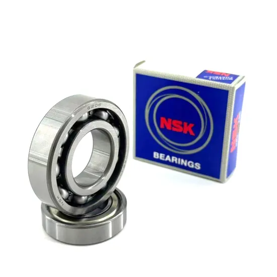 NSK 6205 6206 Deep Groove Ball Bearings for Labeling Equipment with Scratch Resistance