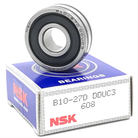 NSK 6009 Deep Groove Ball Bearing 45x75x16mm ZZ 2RS Low Noise for Motors Automation