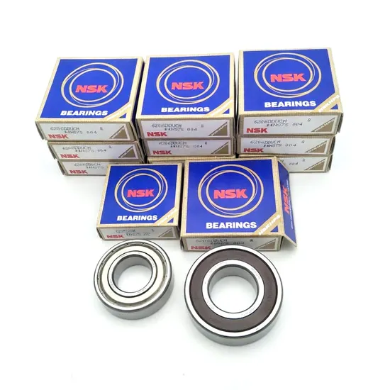High Precision NSK 6206 Deep Groove Ball Bearings for Industrial Mining Pumps with Long Life
