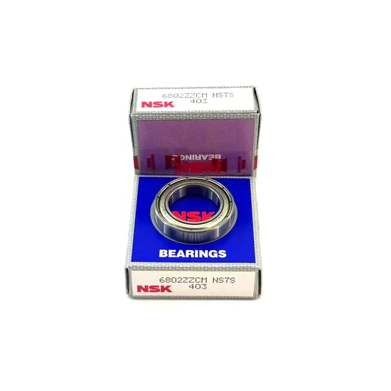 Low Noise NSK 6802 Precision Deep Groove Ball Bearing for Automatic Transmission Systems with Customizable Options