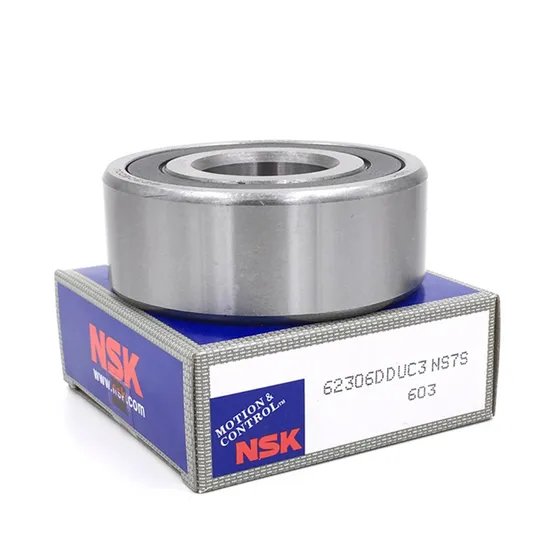 High-Speed Low-Noise NSK 16006 Deep Groove Ball Bearing 30x55x9mm for Motors