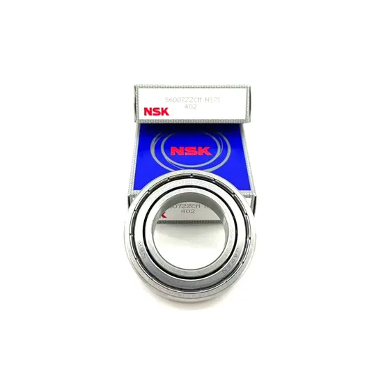 Mixing Machinery Low Friction NSK 6007 Deep Groove Ball Bearing 35x62x14mm Japan