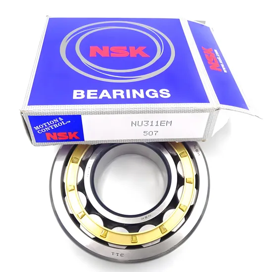 High-Speed NSK N2311EM Cylindrical Roller Bearing 55x120x43mm for Motors & Automation