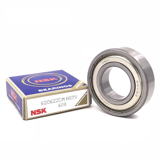 High-Speed Low-Noise NSK 16052m Deep Groove Ball Bearing for Motors 260x400x44mm