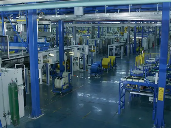 High-speed bearing production line