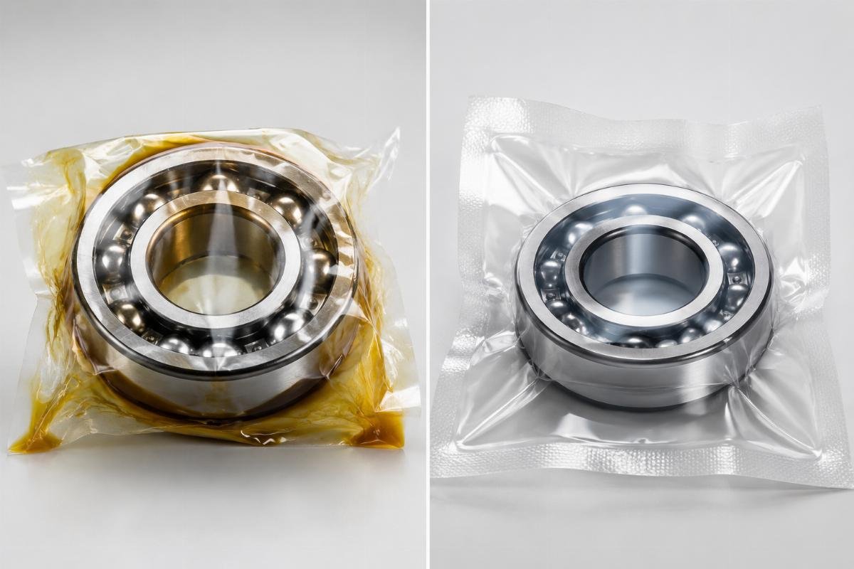 Critical comparison of bearing protection methods for international shipping Bearing Anti-Rust Packaging Comparison: Oil Coating vs VCI Vacuum Sealing
