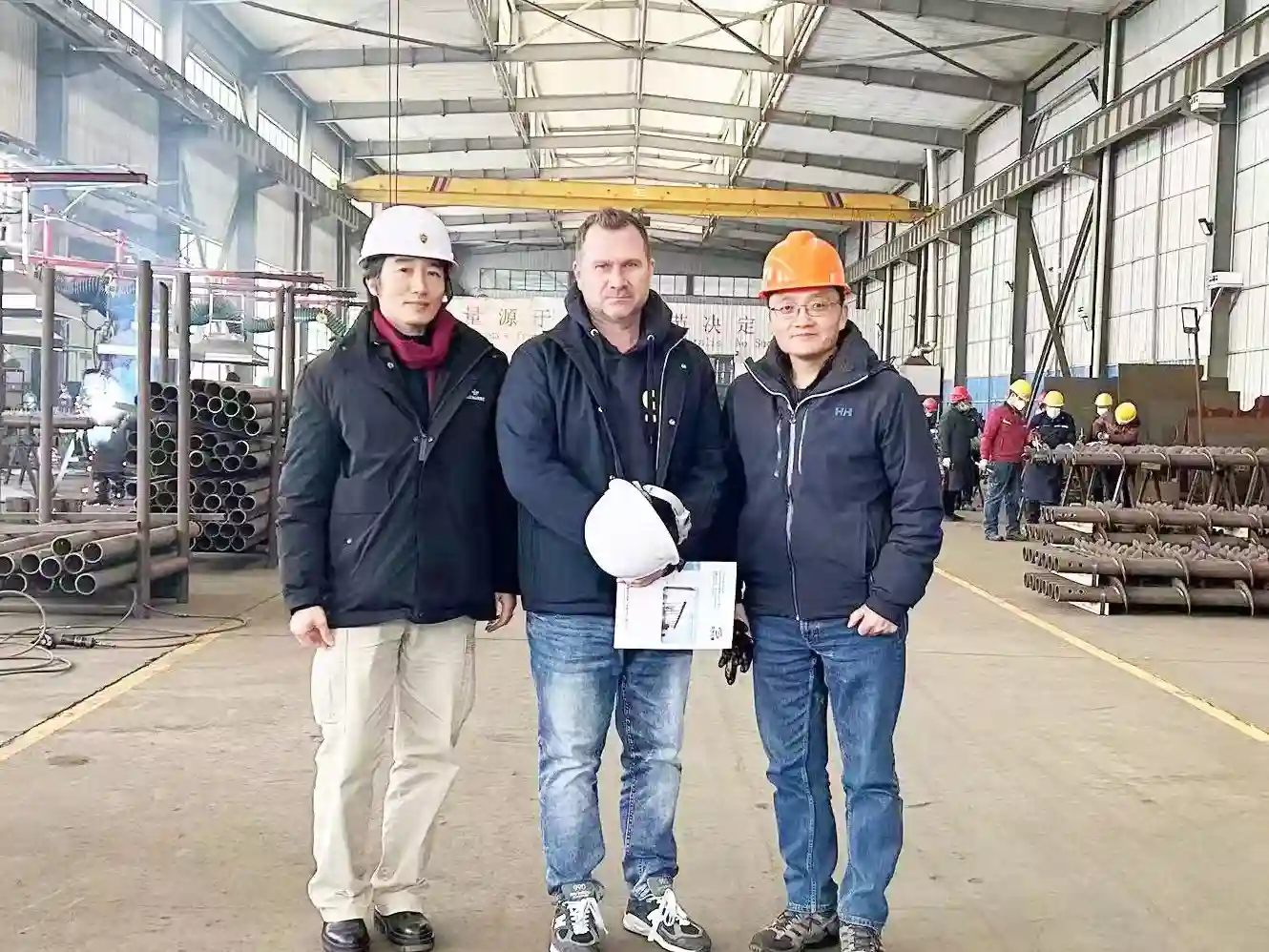 Client receiving technical brief