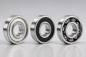 Bearing Seal Types Comparison: ZZ Metal Shield, 2RS Rubber Seal, and Open Designs