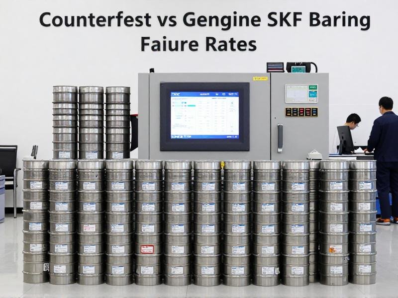 SKF batch verification for OEMs Counterfeit vs genuine SKF bearing failure rates